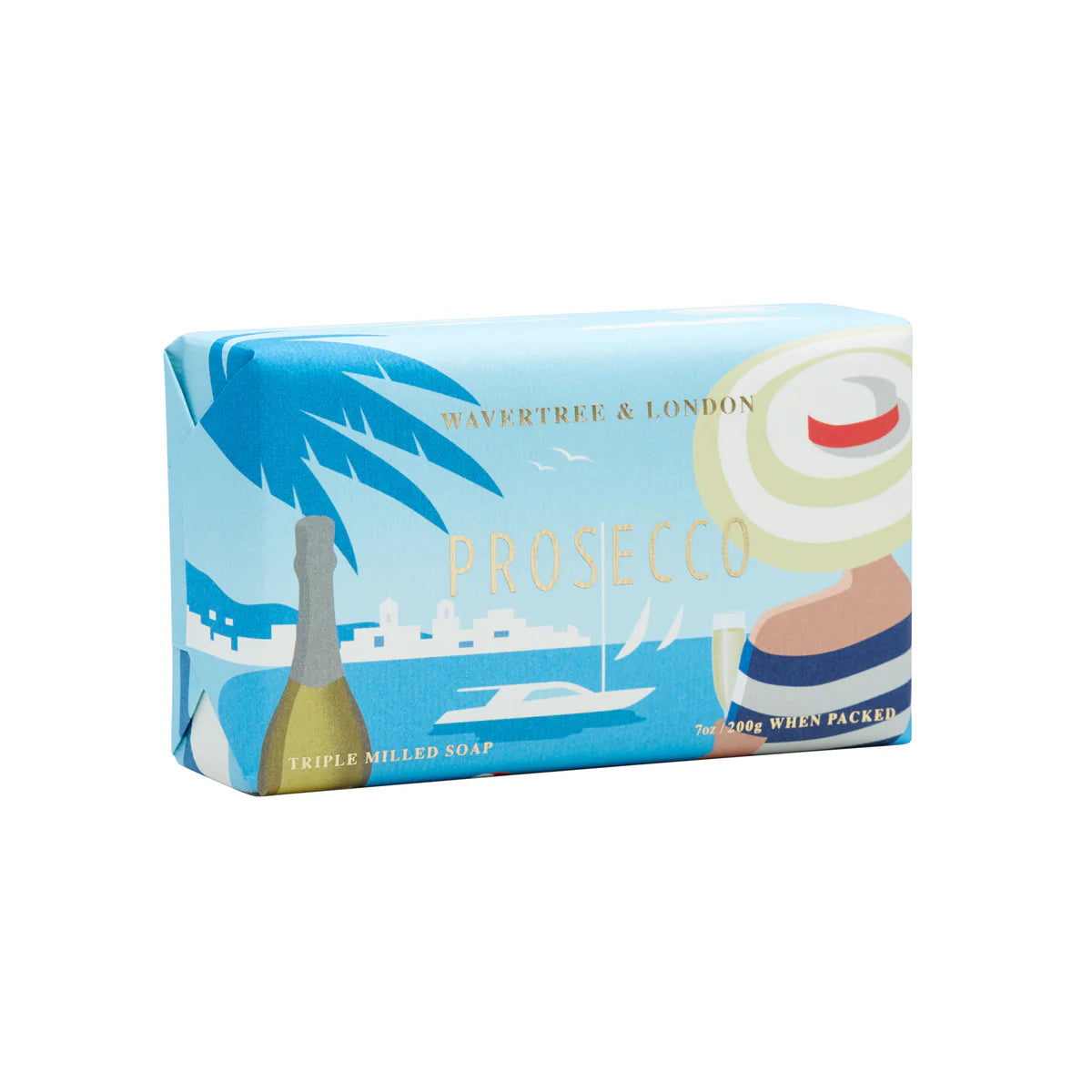 Prosecco Moisturizing Soap Bar enriched with Pure Shea Butter